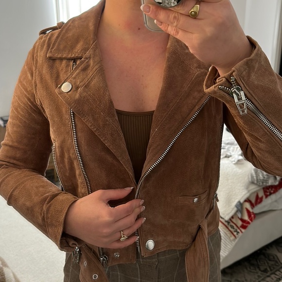 Blank NYC suede leather jacket - Picture 2 of 5